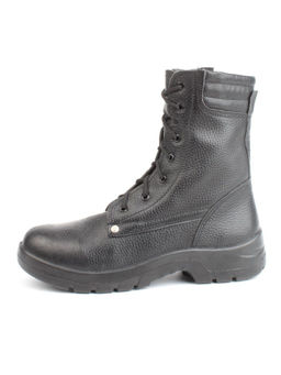 05-9005 BLACK Ботинки зимние мужские (натуральная кожа, искусственный мех) - Фабричный китай фото 4