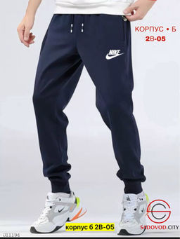 Брюки для мужчин, выполнены из тёплой ткани с начесом - Bruno фото 2