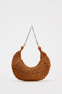 BRAIDED SHOULDER BAG - Zara фото 3