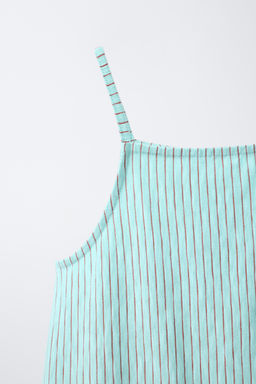 VESTIDO ESTAMPADO RAYAS / Chicle - Zara фото 3