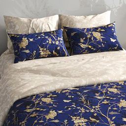 Наволочка 30х30см Золотое дерево К, с клапаном-запахом, перкаль 115г/м2, хлопок 100%, упаковка ПП 22х30см, Домашняя мода (Россия)