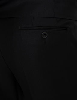 Черный Экс. Slim Fit Жилет Смокинг Костюм Жениха - Cacharel фото 7