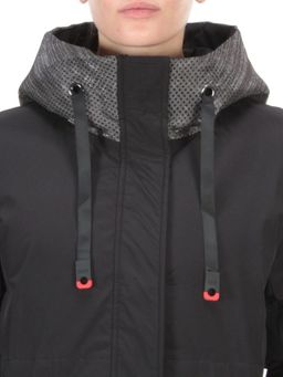 2090 BLACK Куртка зимняя женская AIKESDFRS (200 гр. холлофайбера) - Fashion фото 10