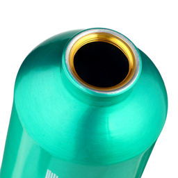 Бутылка для воды «Мастер К», 650 мл, 21×7 см, корпус из алюминия, зеленая