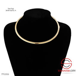 Ожерелье минимализм под золото - Bruno фото 4