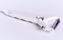 Овощечистка рогатка плав.лезвие белая экономка (Кисловодск) арт. УТ000000576 ЛБ159