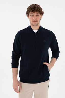 Мужская темно -синяя толстовка Неожиданная скидка в корзине - U.s. polo assn фото 3