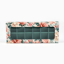 Цена за 5 шт. Коробка складная под 12 конфет «Цветы», 3.8×10.5×26.5 см