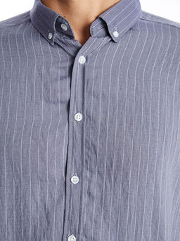 Slim Fit Uzun Kollu Oxford Erkek G?mlek