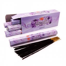 Благовония HEM VANILLA Ваниль Аромат дарует счастье и процветание в супружестве уп-6шт