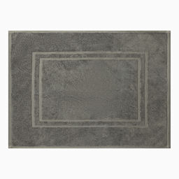 Коврик махровый «Этель» Classic, 50×70 см, хлопок 100%, серо-зелёный