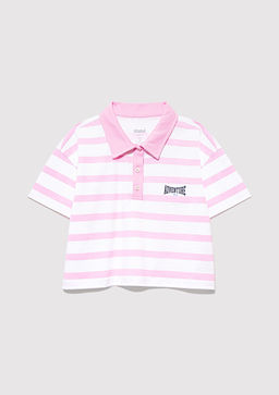 Adventure Bask?l? Pembe Tisort