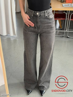 Джинсы с высокой посадкой