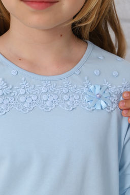 Мимоза блузка длинный рукав