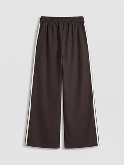 Fiyonk Detayl? K?z ?ocuk Poplin Pantolon