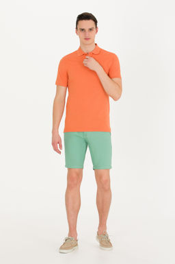 U. S. Polo Assn Мужская базовая футболка с воротником поло и плиткой - U.s. polo assn фото 4