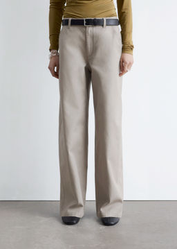 Pantalones de sarga de perneras anchas - H&m фото 7