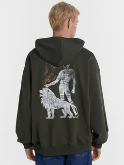 ХУДИ МУЖСКОЕ т.хаки +печать 121878 - Mark formelle фото 4