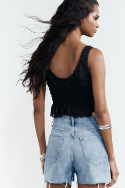 GATHERED TIE TOP - Zara фото 27