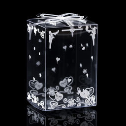 Цена за 5 шт. Складная коробка из PVC 4,5 х 5 х 7,5 см