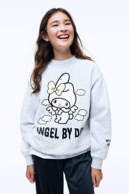Sudadera oversize con motivo estampado - H&m фото 19