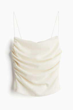 Top drapeado con tirantes espagueti - H&m фото 5