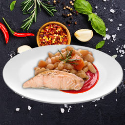 Горбуша с овощами, 240г - Cucina dello shef фото 4