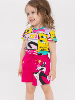 PlayToday / Шорты детские трикотажные для девочек, 2 шт в комплекте фото 7