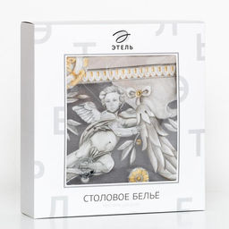 Скатерть Этель Classic style d=150см +/-3см, 100% хл, саржа 190 гр/м2  фото 12