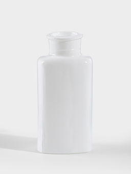 Ваза для цветов Кролик, h=14.5 см, стекло, белая