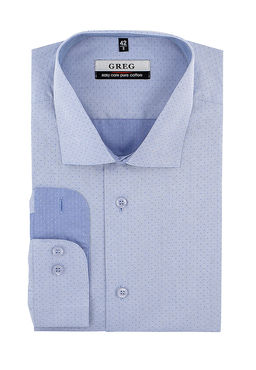 Сорочка мужская длинный рукав GREG 223/231/7323/ZV/1_GB  фото 2