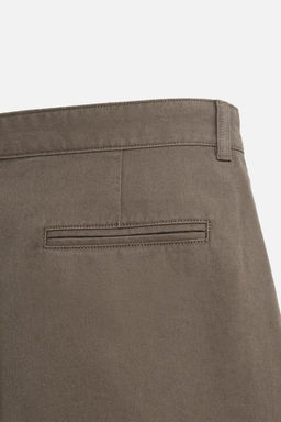 RELAXED FIT PLEATED BERMUDA SHORTS - Zara фото 11