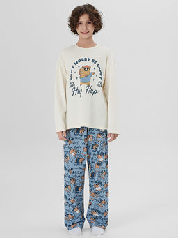 КОМПЛЕКТ ДЛЯ МАЛЬЧИКОВ (ЛОНГСЛИВ, БРЮКИ)