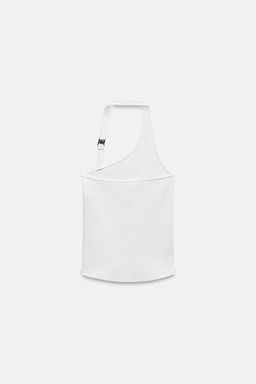RIBBED HALTER TOP - Zara фото 5