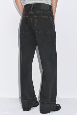 ZW COLLECTION BAGGY MID-WAIST JEANS - Zara фото 18