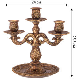 Подсвечник Lefard Рококо 24×17,1×24 см  фото 3