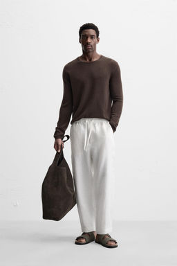 100% LINEN TROUSERS