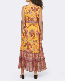 Платье, желто-коричневое - Linea tesini фото 4