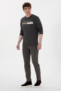 Erkek Antrasit Sweatshirt Sepette S_rpriz _ndirim - U.s. polo assn фото 4