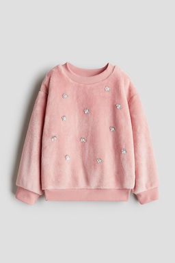 Sudadera en tejido polar