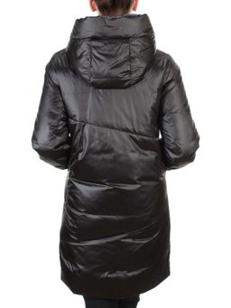 GWD21530P BLACK Пальто зимнее женское PURELIFE (200 гр .холлофайбер) - Fashion фото 5