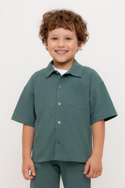 КР 302730/темный малахит к556 рубашка для мал