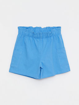 Beli Lastikli Basic Poplin K?z ?ocuk ?ort