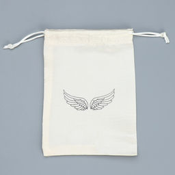 Цена за 5 шт. Мешок атласный Крылья, 18 13 см - Дарите счастье фото 4