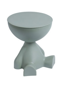 Столик журнальный, 370×370×410 мм, цвет серый