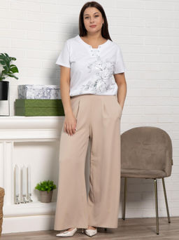 Блуза Кэмерон (белый) Б15357-20М - Lt collection фото 2