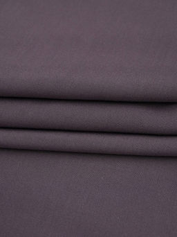 Штапель цв.Темный кофейно-лиловый, ш.1.45м, вискоза-100%, 110гр/м.кв. - Купава фото 7