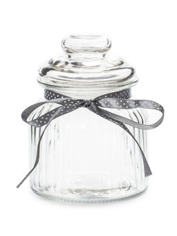 FLEUR Банка стеклянная с крышкой 650мл ABF135W