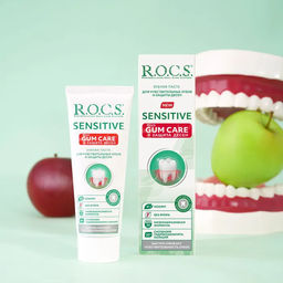Зубная паста РОКС SENSITIVE Plus Gum Care, 94 гр ROCS - R.o.c.s. фото 3
