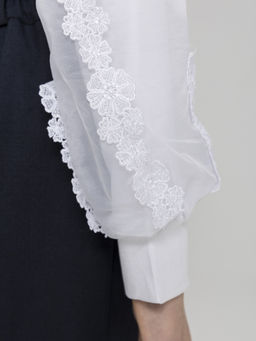 Блузка для девочек - Синий мир фото 5